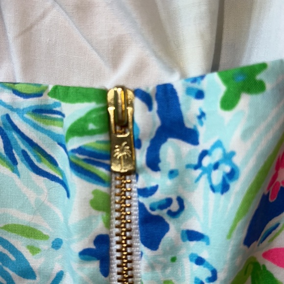 Lilly Pulitzer Cheek to Cheek Jan Peplum Top - Picture 11 of 15